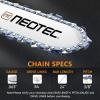 imageChainsaw Chain Ripping 24Inch 38quot Pitch063 Gauge 84DLReplacement Chain Saw Chains 24inFit For MS 360 MS 361 MS 362 MS 461 MS 650 MS 660 064 066