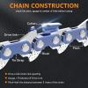 imageNEOTEC 8 Inch Chainsaw Chain 38quot LP Pitch 043quot Gauge 33DL  Fits Ryobi P4360P4361P5452 Greenworks 20142 Milwaukee M18 FUEL 3004 Worx WG349WG3499 Poulan 810 EPT and More  R333 Chains12 38LP 0043 45DL