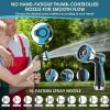 image:imageGarden Hose 25 ft NonExpandable  Ultra Lightweight Super Flexible amp KinkFree Water Hose with ShutOff Valve 10Pattern Nozzle amp Holder Leakproof Heavy Duty Hose for Yard Outdoor BlueBlue