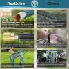 image:imageGarden Hose 25 ft NonExpandable  Ultra Lightweight Super Flexible amp KinkFree Water Hose with ShutOff Valve 10Pattern Nozzle amp Holder Leakproof Heavy Duty Hose for Yard Outdoor BlueBlue